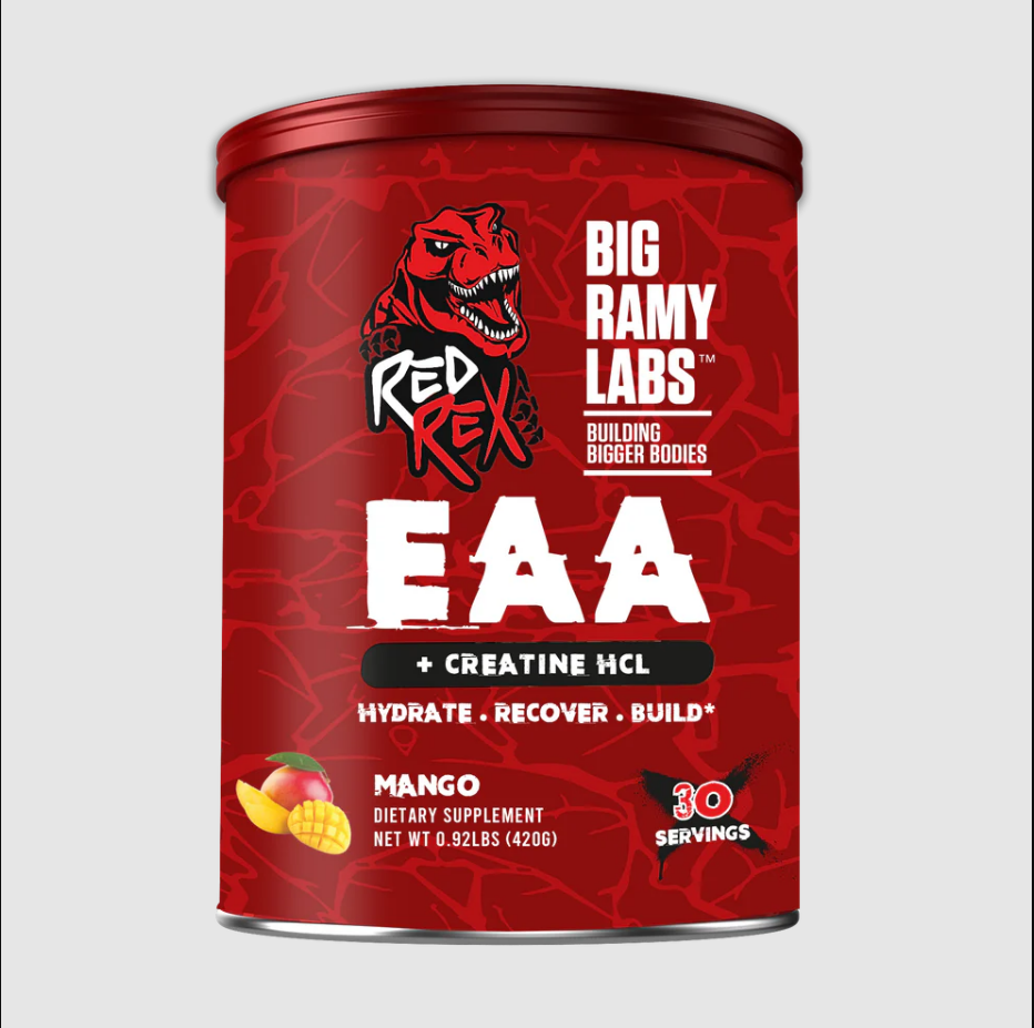 EAA + Creatine HCL Big Ramy Labs Red Rex