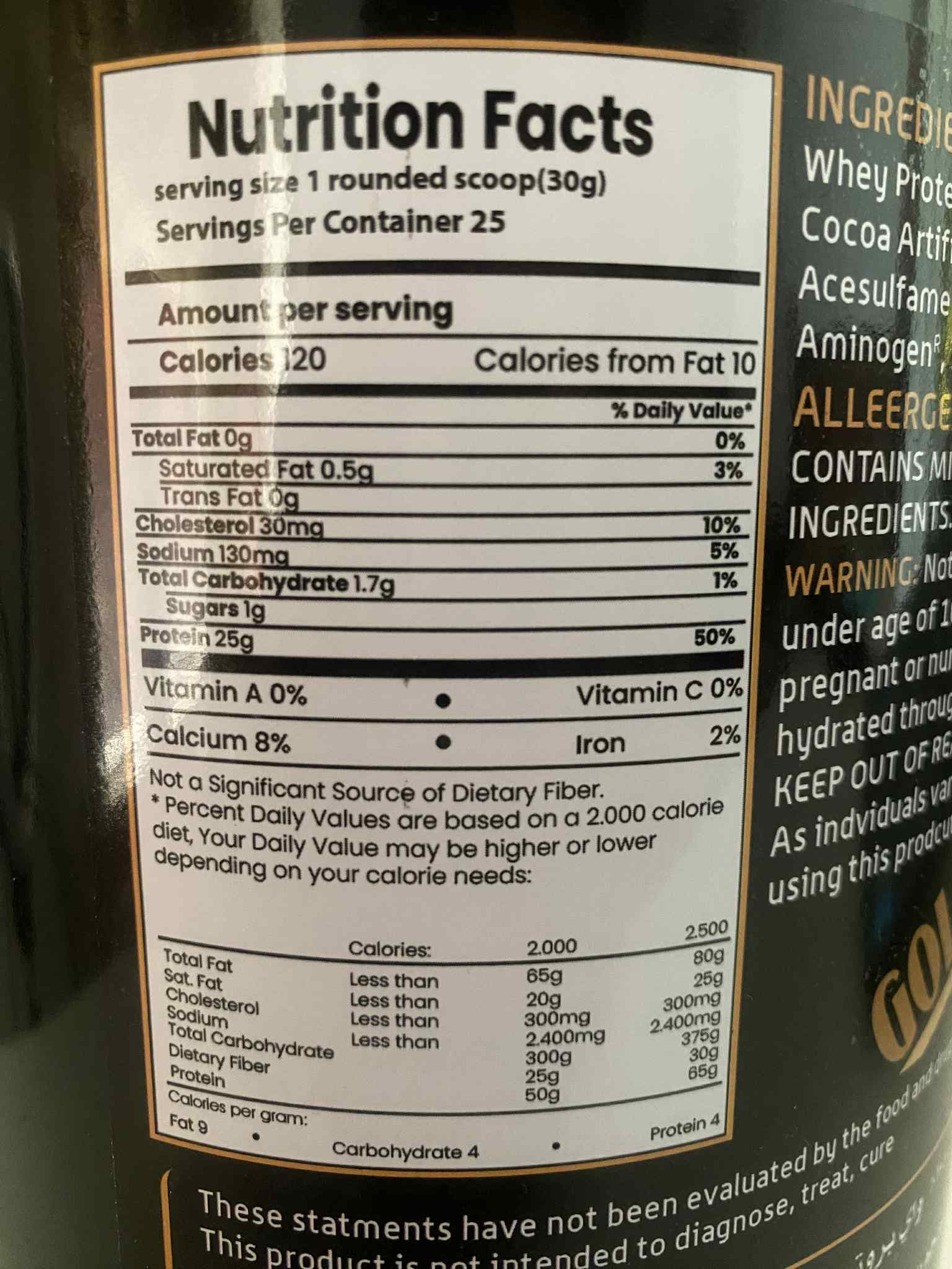 Dragon Gold Isolate