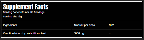 Marvelous Creatine